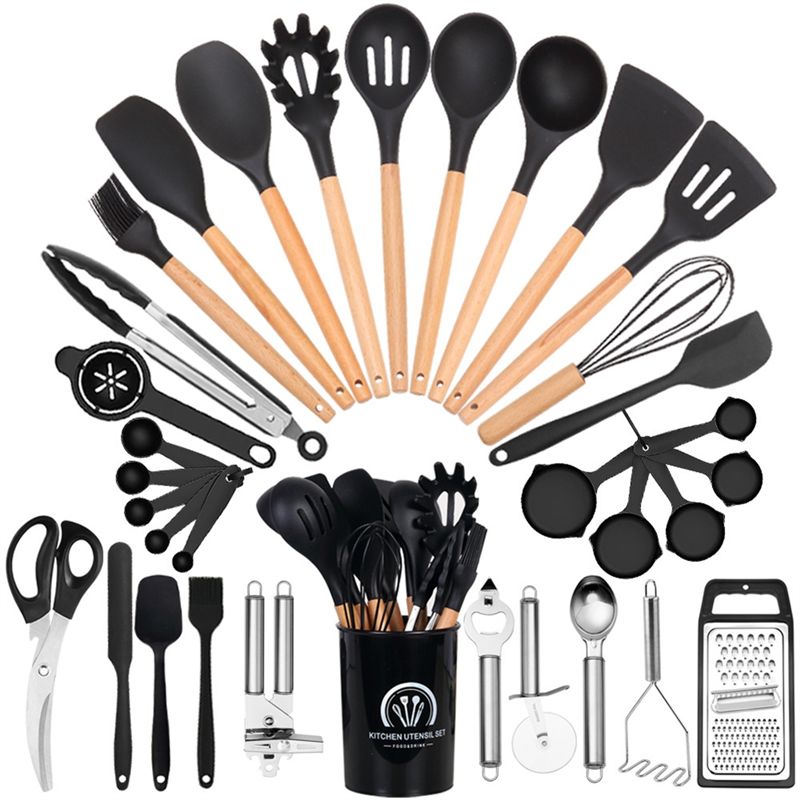 Kitchen Gadgets For Chefs - Набор силиконовых кухонных принадлежностей ABJN-Chef, 34