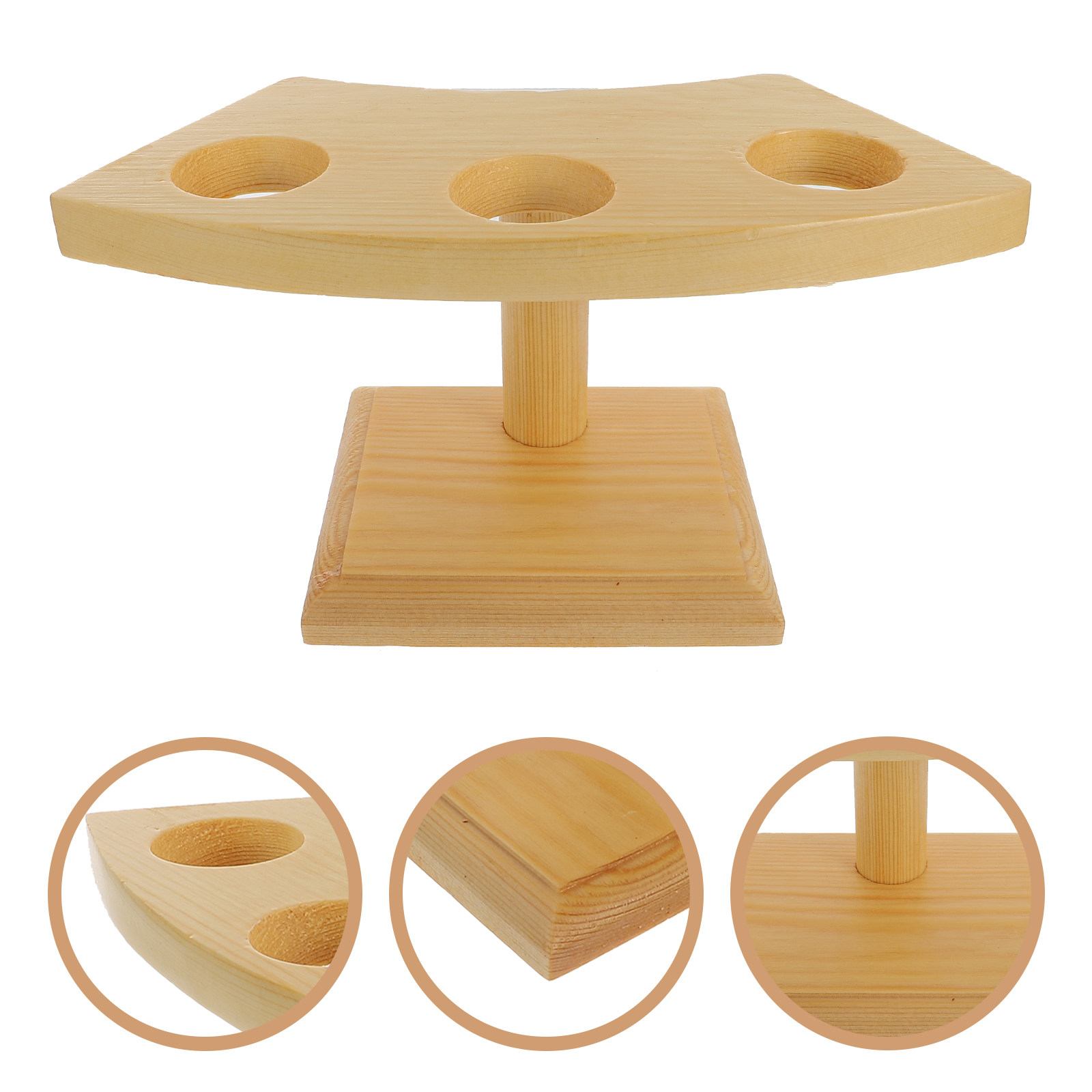 Kitchen Gadgets Gold - Деревянная подставка для вафельных рожков, держатель