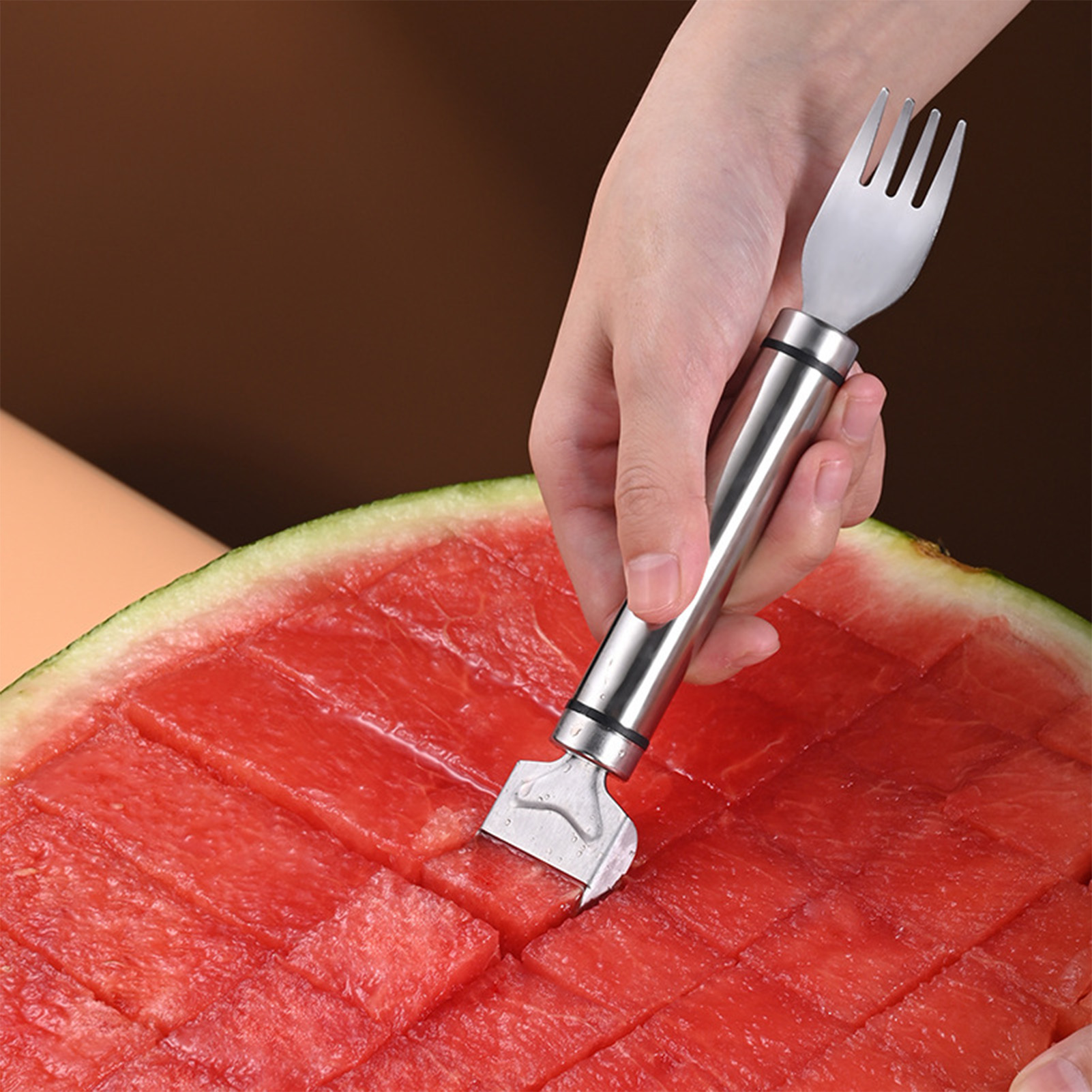 Kitchen Gadgets Cutting Tools - Инструмент для нарезки арбузов из нержавеющей