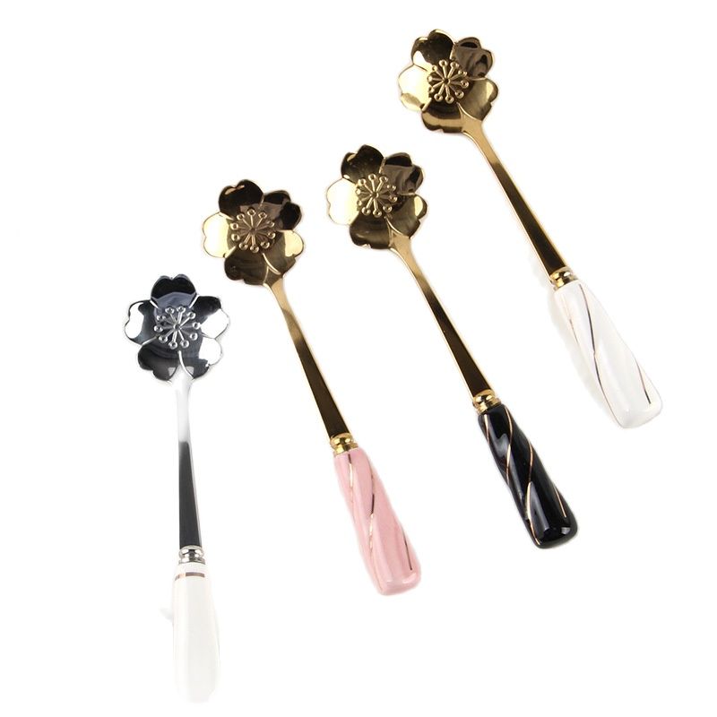 Kitchen Gadgets Gold - Столовая посуда, искусственная керамическая ручка, ложка
