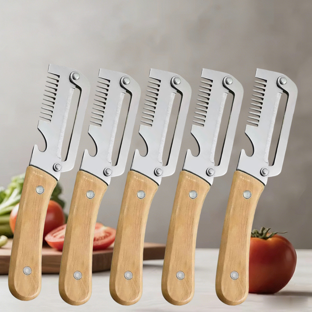 Apple Corer Slicer - Набор из 6 овощечисток и слайсеров