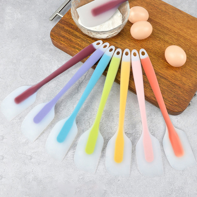 Kitchen Gadgets To Have - Гибкий силиконовый скребок 2 размеров, термостойкий,