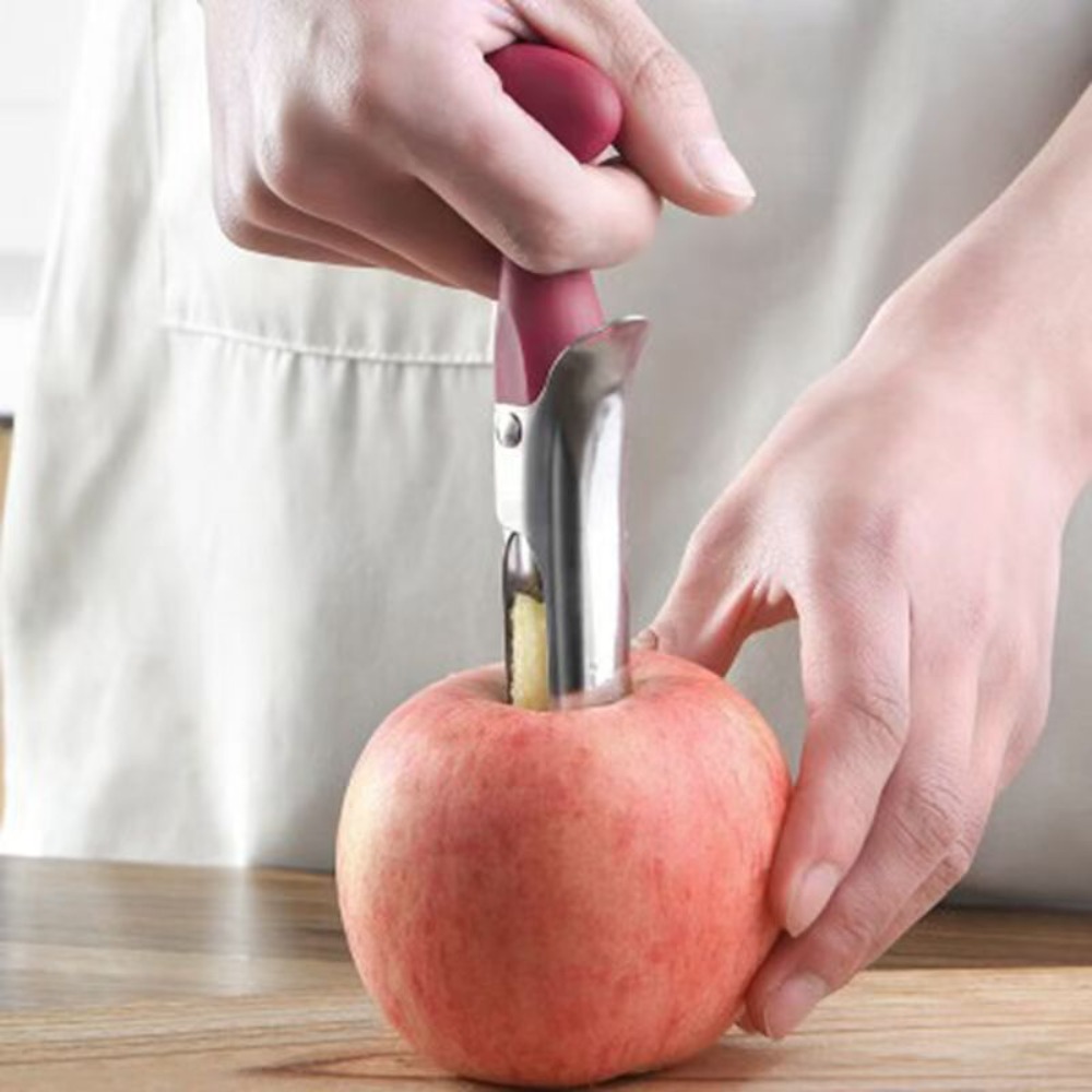 Резак для ядра из нержавеющей  – обзор и цена Apple Corer Slicer