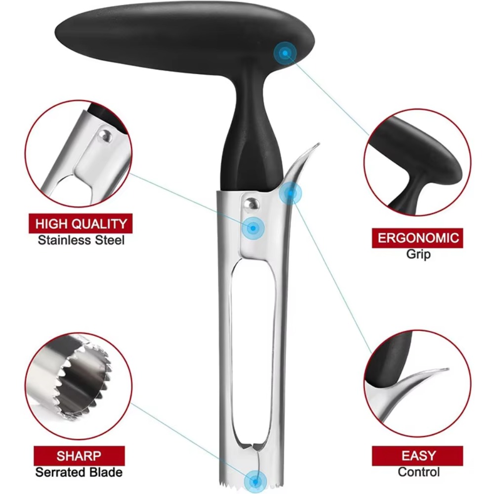 Резак для ядра из нержавеющей  – обзор и цена Apple Corer Slicer