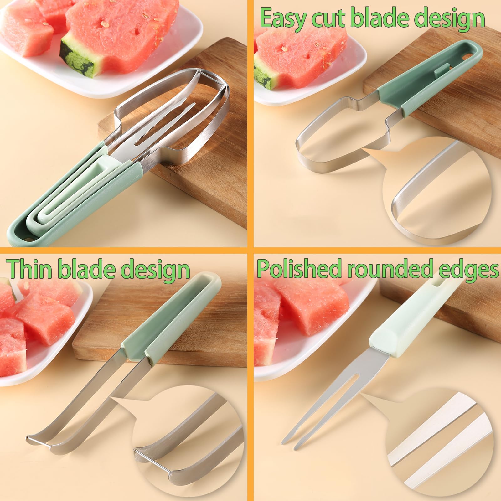 Набор 3-в-1: вилка-слайсер для – обзор и цена Kitchen Gadgets Cutting Tools