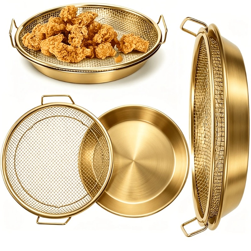 Золотая прочная сетчатая корзи – обзор и цена Kitchen Gadgets Gold