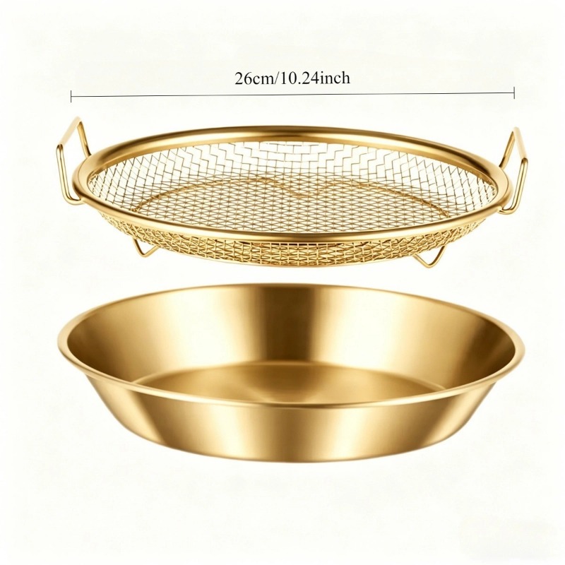 Золотая прочная сетчатая корзи – обзор и цена Kitchen Gadgets Gold
