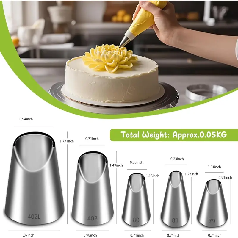 Набор из 5 насадок для кондите – обзор и цена Kitchen Gadgets Oxo