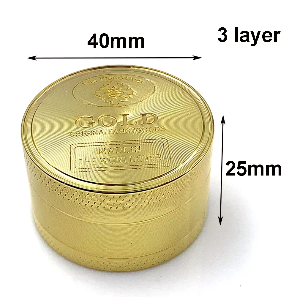Мельница для трав, 3/4 детали, – обзор и цена Kitchen Gadgets Gold