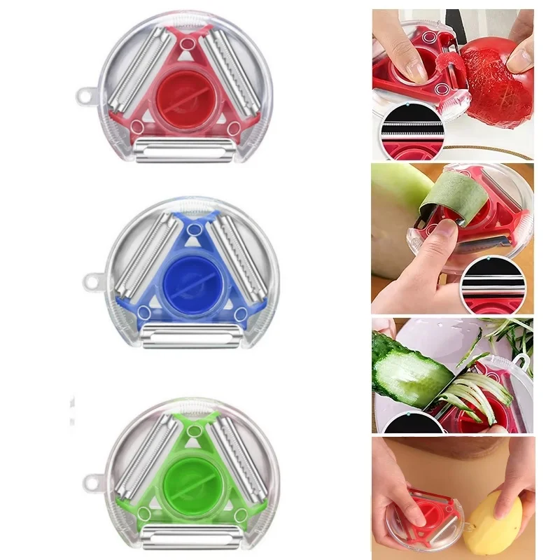 Набор из 3 овощечисток-шинкова – обзор и цена Kitchen Gadgets Peeler